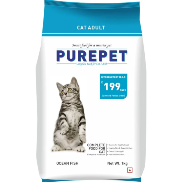 Purepet Dry Cat Food - Ocean Fish