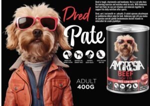 Ambrosia Adult Dog Beef (400g)