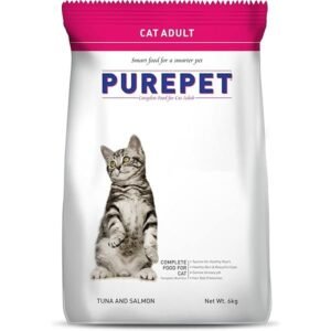 PurePet Adult Cat Dry Food  Tuna Salmon 3kg
