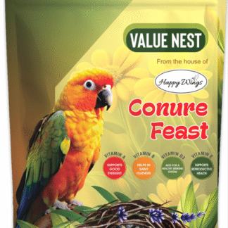 Happy Wings Premium Bird Food for Conure 500 GR