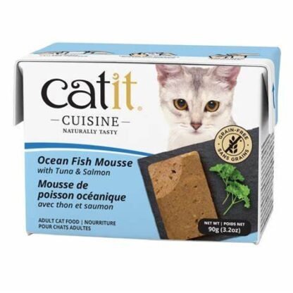 Catit Cuisine Ocean Fish Mousse with Tuna & Salmon 90g Tetra (Copy)