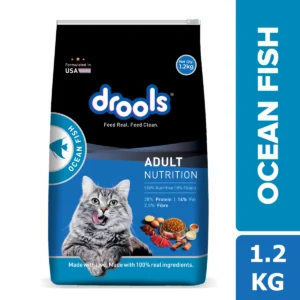 Drools Adult Cat Dry Food Ocean Fish 1.2kg