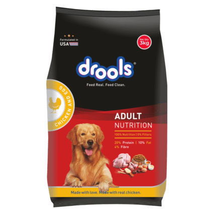 Drools Adult Dog Dry Food Chicken and Egg  3 kg