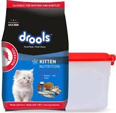Drools Kitten & Mother Cats Mackerel 1kg + Free container