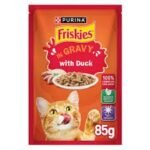 FRISKIES Cat CiG Duck Pouch 85g