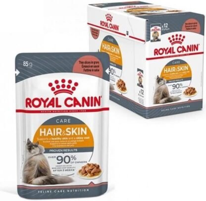 Feline Care Nutrition Hair & Skin Gravy (WET FOOD - Pouches) 12x85g