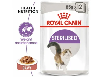Feline Health Nutrition Sterilised Gravy (Wet Food - Pouches) 85g