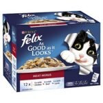 FELIX AGAIL Meat Menus 12 x 85g Wet Cat Food