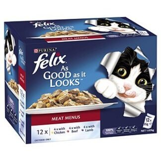 FELIX AGAIL Meat Menus 12 x 85g Wet Cat Food