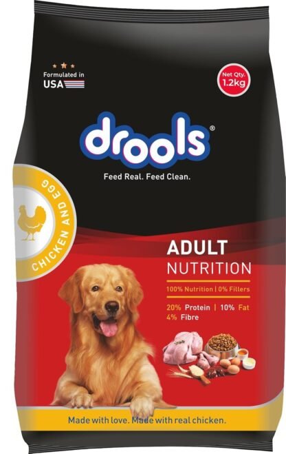 Drools Adult Dog Dry Food  Chicken and Egg 1.2kg - Image 2