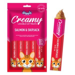 Drools Creamy Salmon&Skipjack 5 Sticks