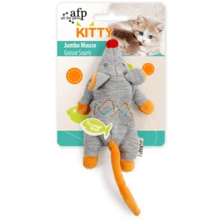 Kitty - Jumbo Mouse - Grey