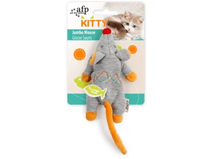 Kitty - Jumbo Mouse - Grey