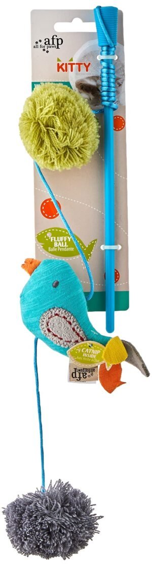 Kitty - Wand Bird - Turquoise