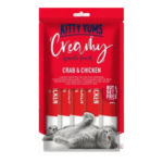 Kitty Yums Creamy Crab & Chicken 5 Sticks