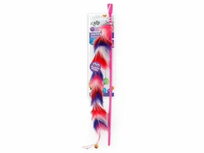 Long Fluff Wand - Red