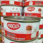 Moochie Cat Wet Food Mince with Beef in Gravy 156G