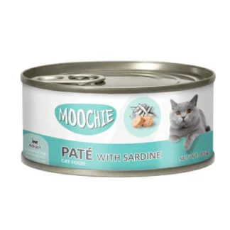 Moochie Cat Wet Food Sardine Pate 156G