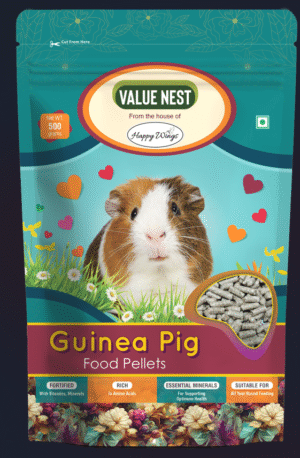 Happy Wings Adult Pellets Feed for Guinea Pig 500 GR