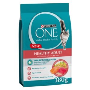 PURINA ONE HLY ADLT SlmnTna  380g