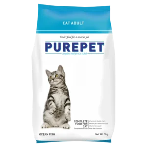 Purepet Adult Cat Dry Food Ocean Fish 3kg